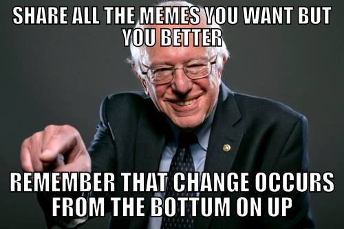 Bernie Sanders Change